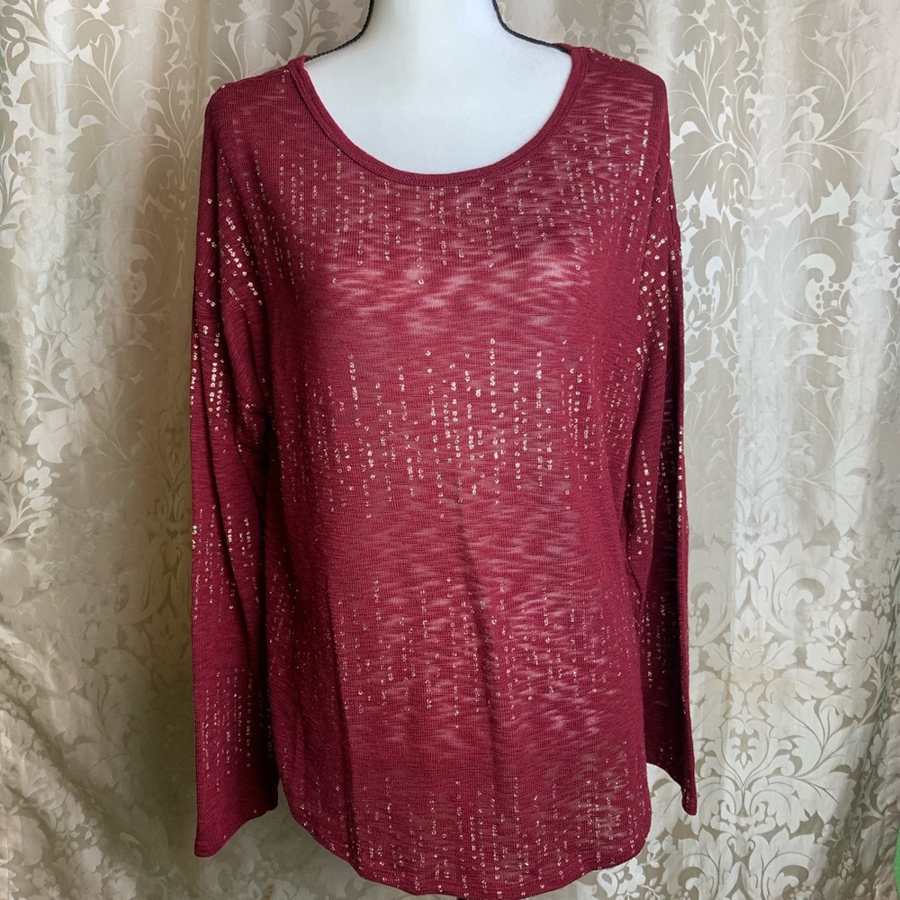 NO BOUNDARIES long sleeve blouse size XL 15/17
